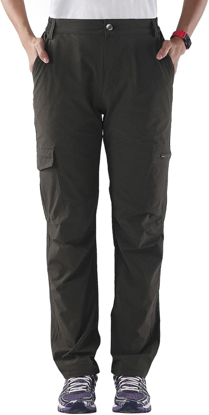 Nonwe Women's Outdoor Water-Resistant Quick Drying Lightweight Cargo Pants