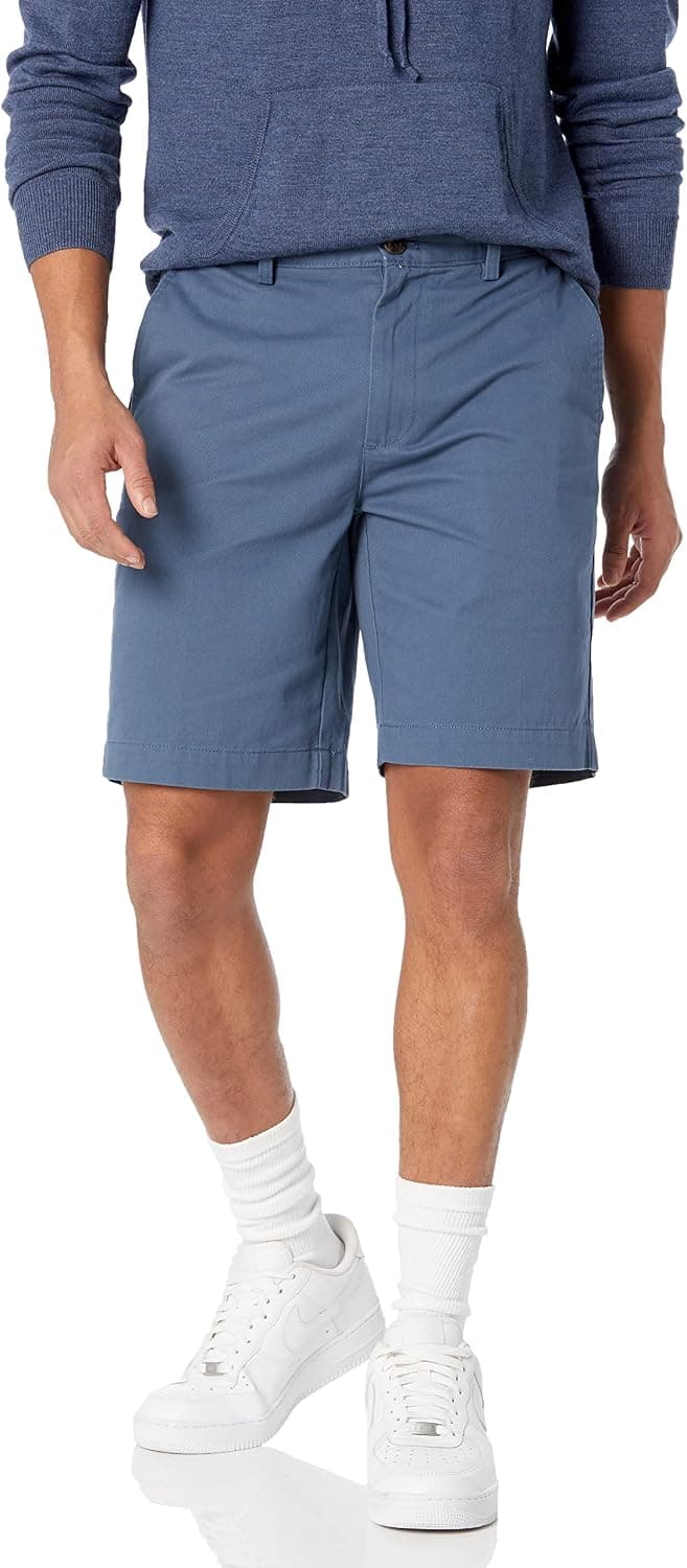 Amazon Essentials Men's Slim-Fit 9" Short, Blue, 28