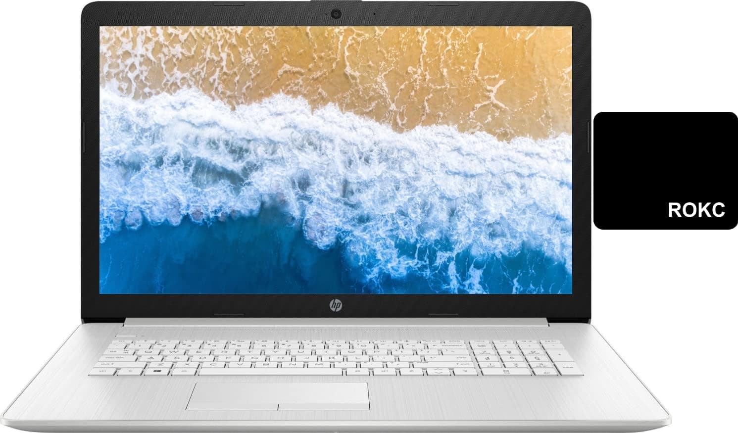2022 HP Pavilion 17 Laptop Computer, Intel Core i3-1115G4(Beat i5-8250U), 16GB RAM, 256GB PCIe SSD, 17.3 FHD IPS Screen, Wi-Fi, Webcam, Bluetooth, Long Battery Life, Windows 11, ROKC MP(Lastest Model)