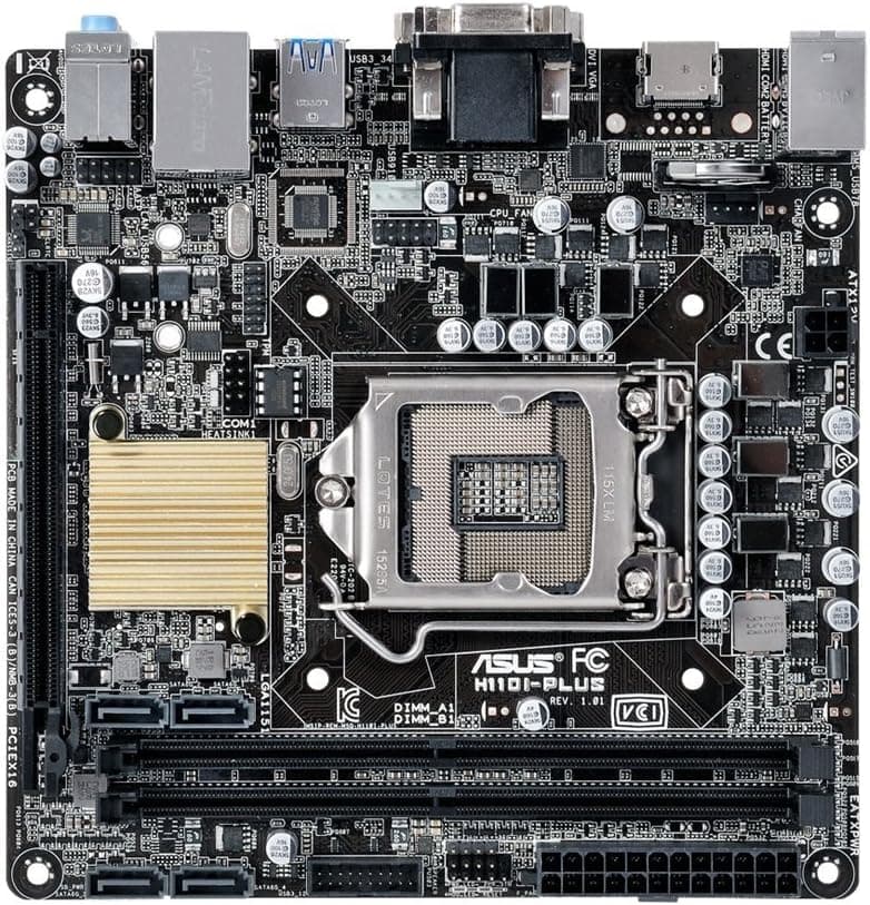 Asus H110I-PLUS Motherboard Mini ITX DDR4 LGA 1151 H110I-PLUS