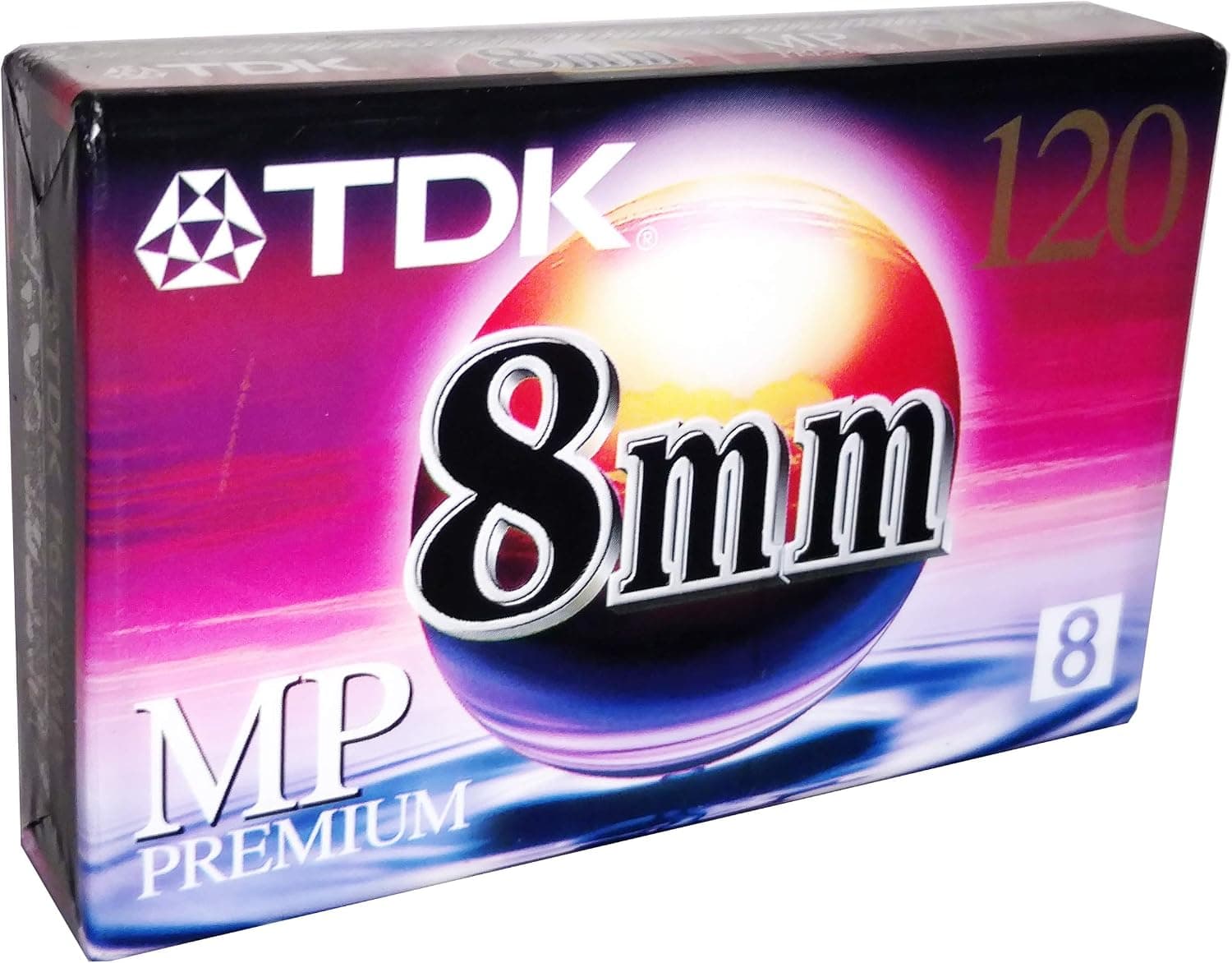 TDK P6120MP 8mm MP Premium Video Tape