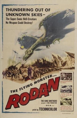 Rodan The Flying Monster 11x17 Movie Poster (1956)