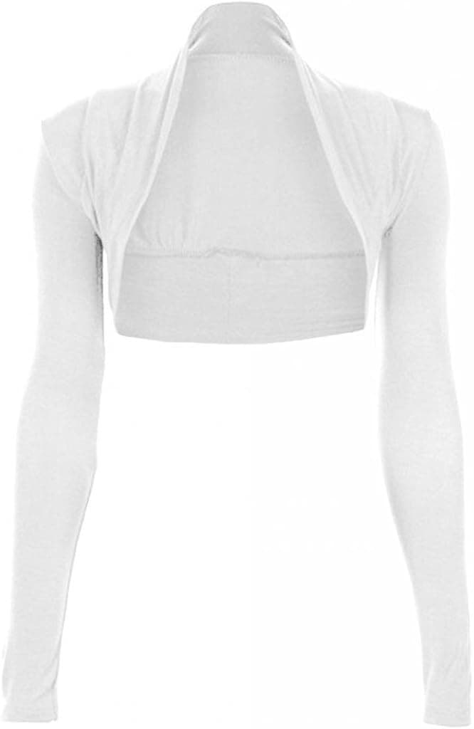 Treesate Womens Long Sleeve Crop Top Round Neck T Shirt Blouse