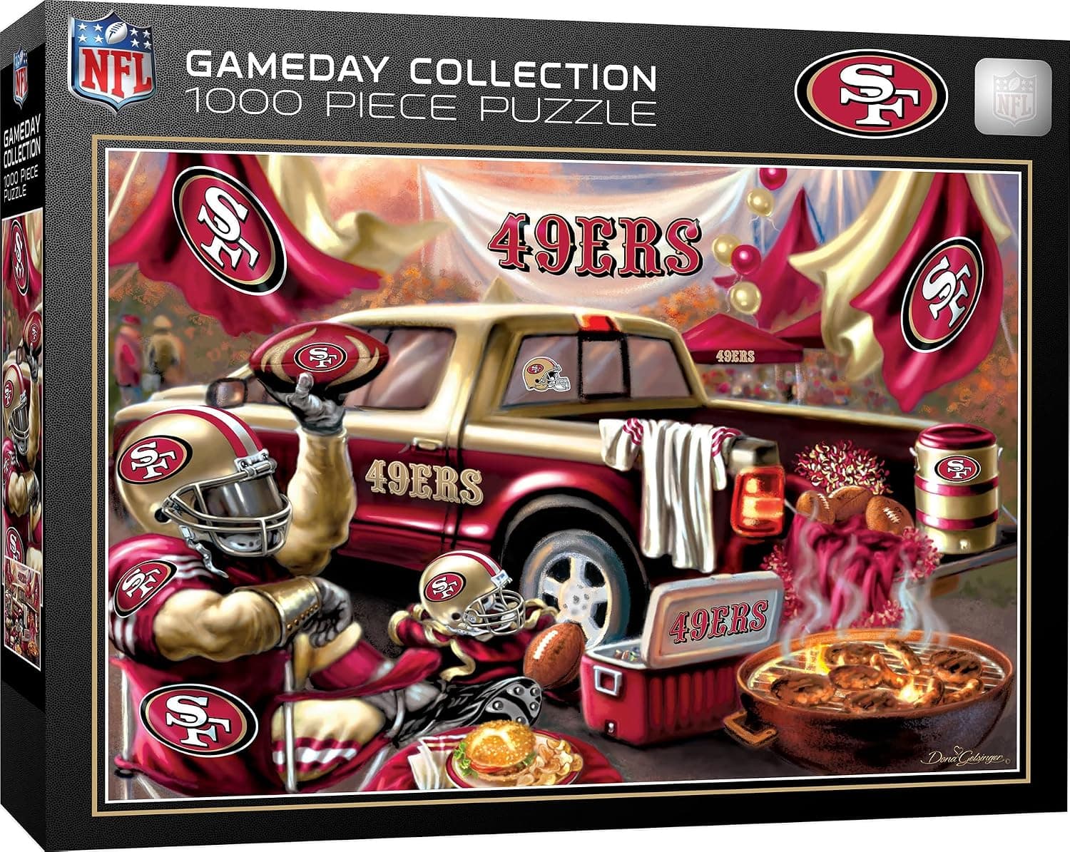 Masterpieces NFL Unisex-Adult 1000-Piece Gameday Tailgate Puzzle