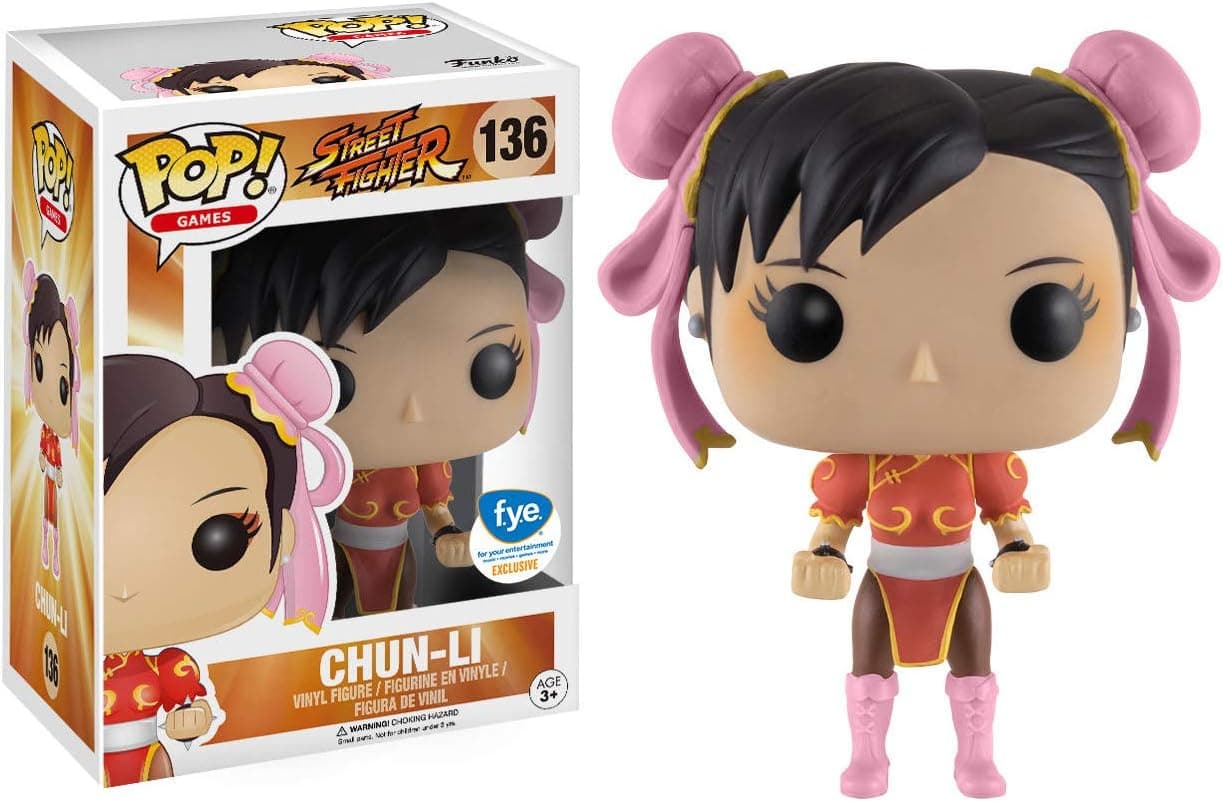 Funko Street Fighter-Chun-Li Red Outfit Figurine, Multicoloured, 13445