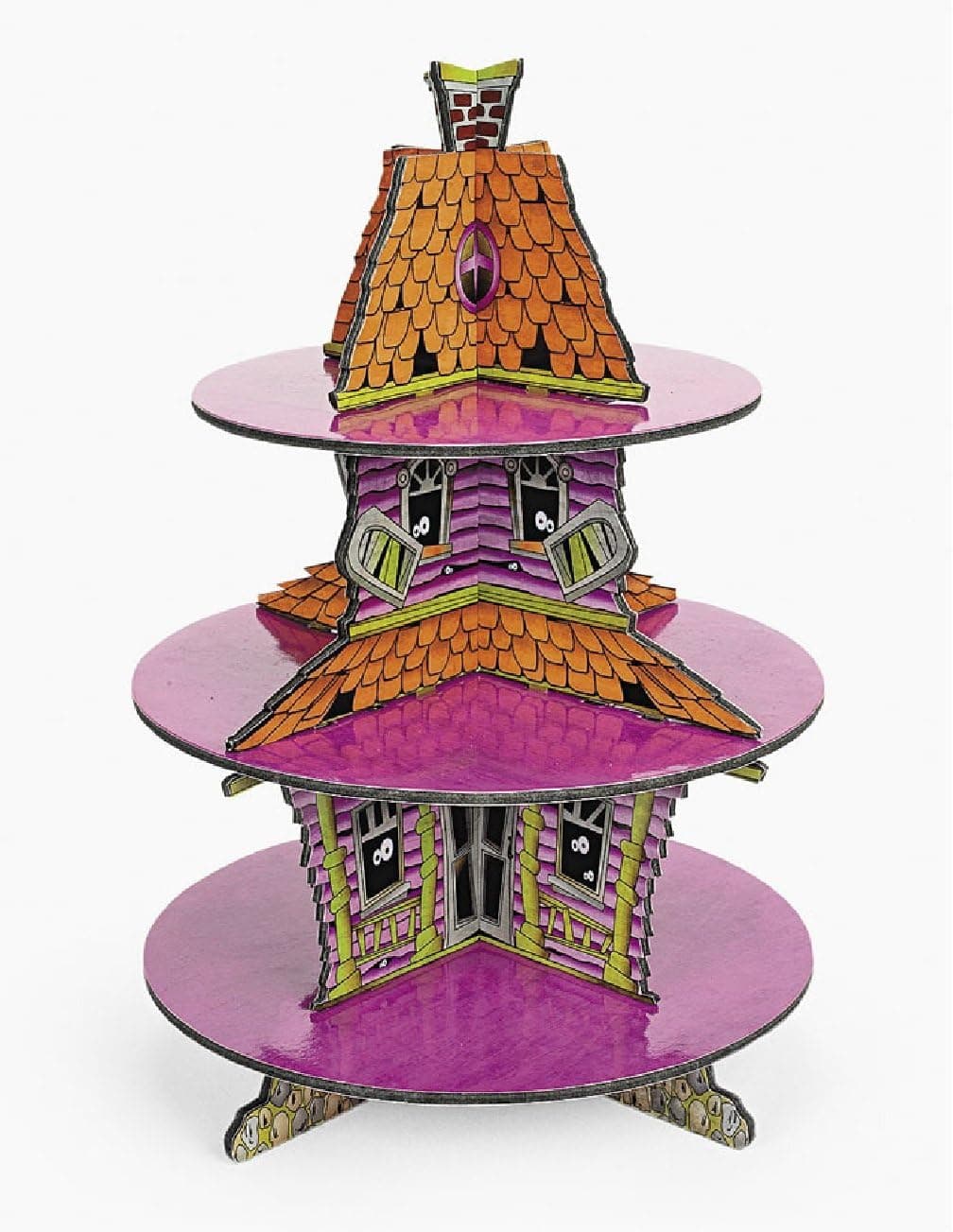 Partytime Haunted House Halloween Cupcake Holder