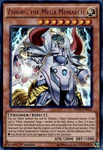 YU-GI-OH! - Zaborg The Mega Monarch (MP15-EN154) - Mega Pack 2015 - 1st Edition - Ultra Rare