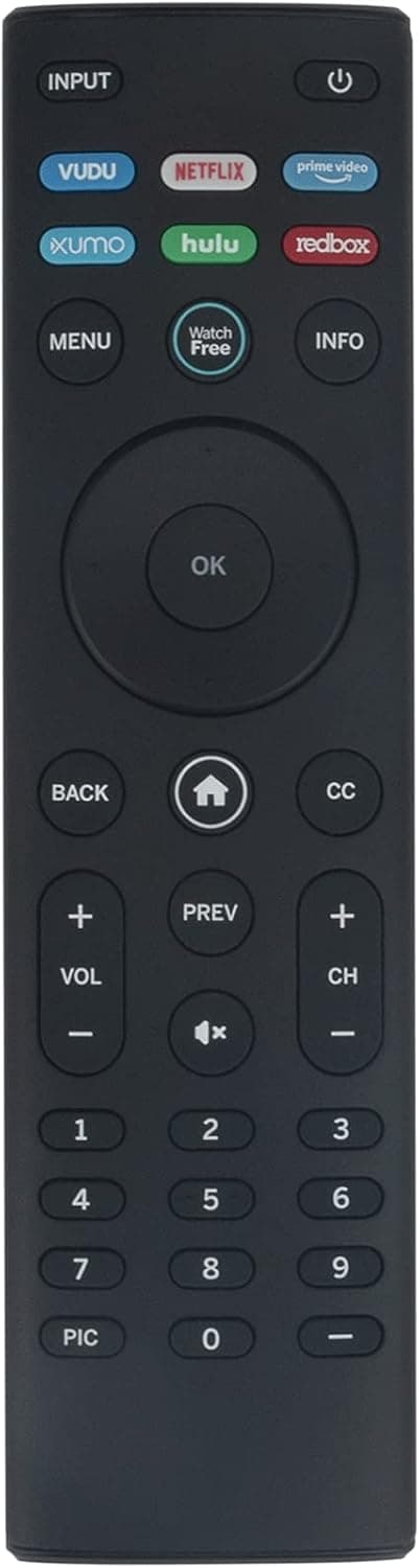 XRT140 Replace Remote Control fit for Vizio TV P65QX-H1 P65Q9-H1 P75QX-H1 OLED65-H1 OLED55-H1 M506x-H9 M50Q7-H1 M55Q8-H1 M55Q7-H1 M656-H4 M65Q8-H1 M706x-H3 V505-H9 V555-H1 V605-H3 V655-H9 V705x-H1