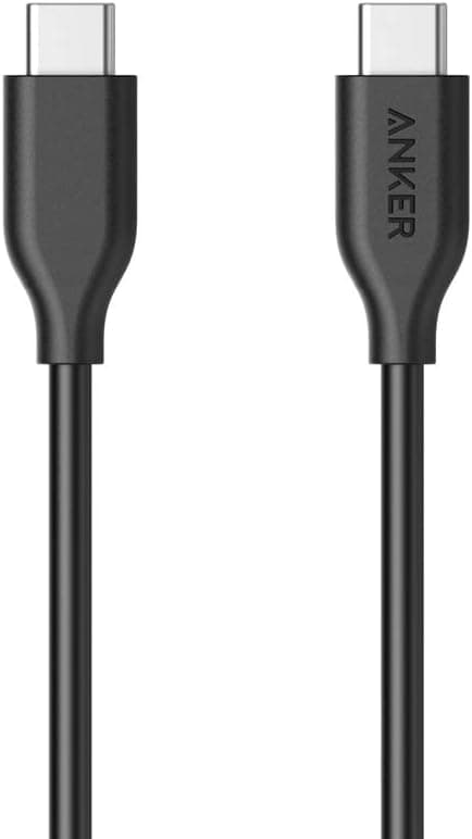 Anker Powerline USB-C to USB-C 2.0 Cable(3ft), Power Delivery PD Charging for Apple MacBook, Huawei Matebook, iPad Pro 2018, Chromebook, Pixel, Switch, and More Type-C Devices/Laptops