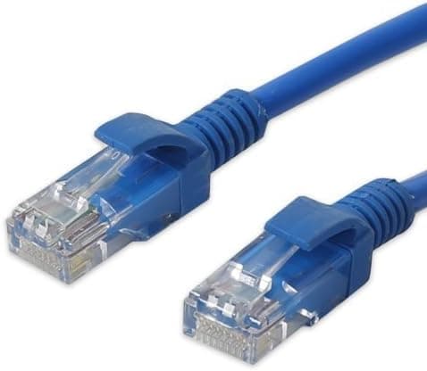 Importer520 50FT CAT5 CAT5e RJ45 Patch ETHERNET Network Cable 50 FT for PC, Mac, Laptop, PS2, PS3, Xbox, and Xbox 360, Blue