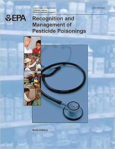 Recognition and Management of Pesticide Poisonings