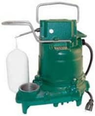 Zoeller 57-0001 M57 Basement High Capacity Sump Pump, 1 Pack, Stainless Steel