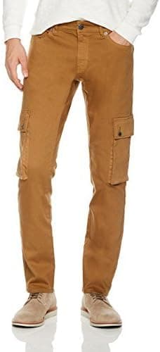 Quality Durables Co. Men's Stretch Slim Fit Cargo Jean