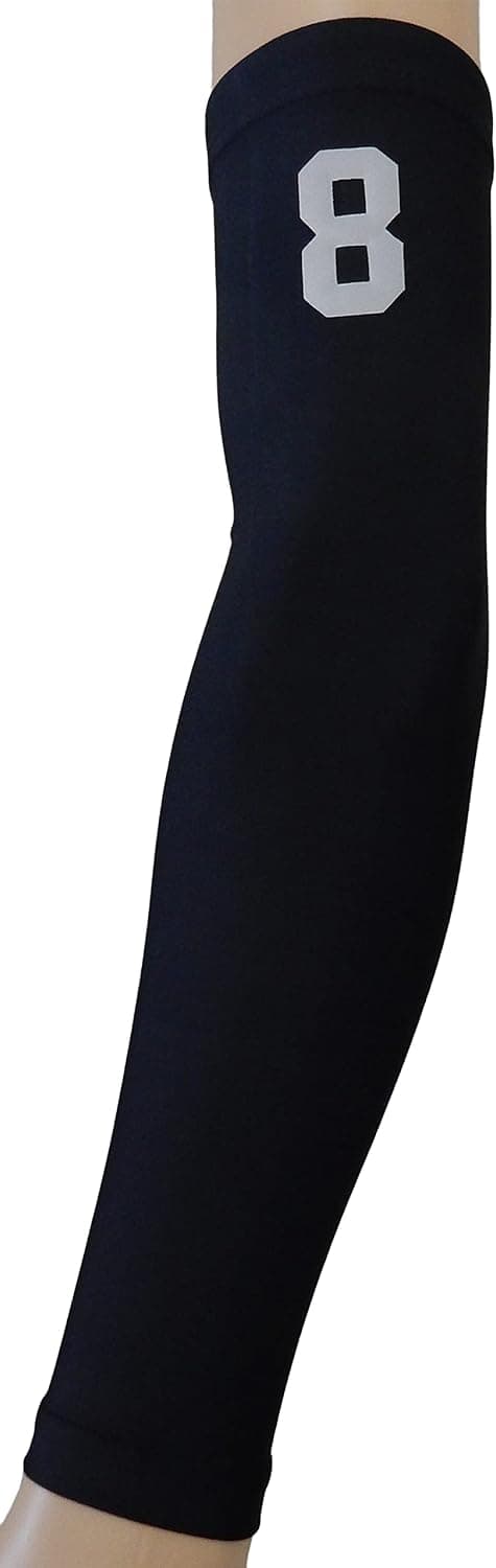 SportsFarm New! Custom Number - Moisture Wicking Compression Arm Sleeve