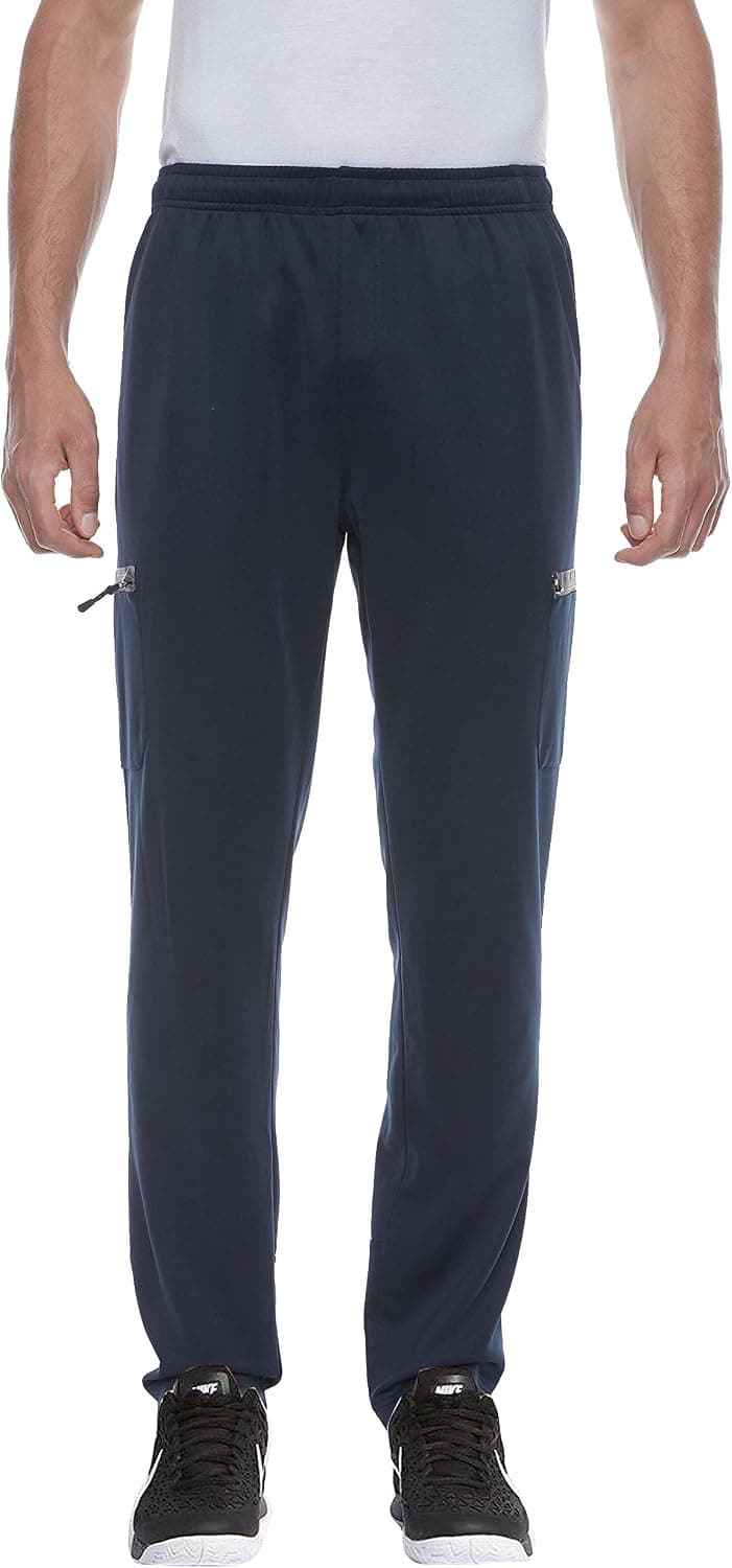 Little Donkey Andy Men's Jersey Sweatpants, Light Weight, Dry-Fit Deep Blue Size M