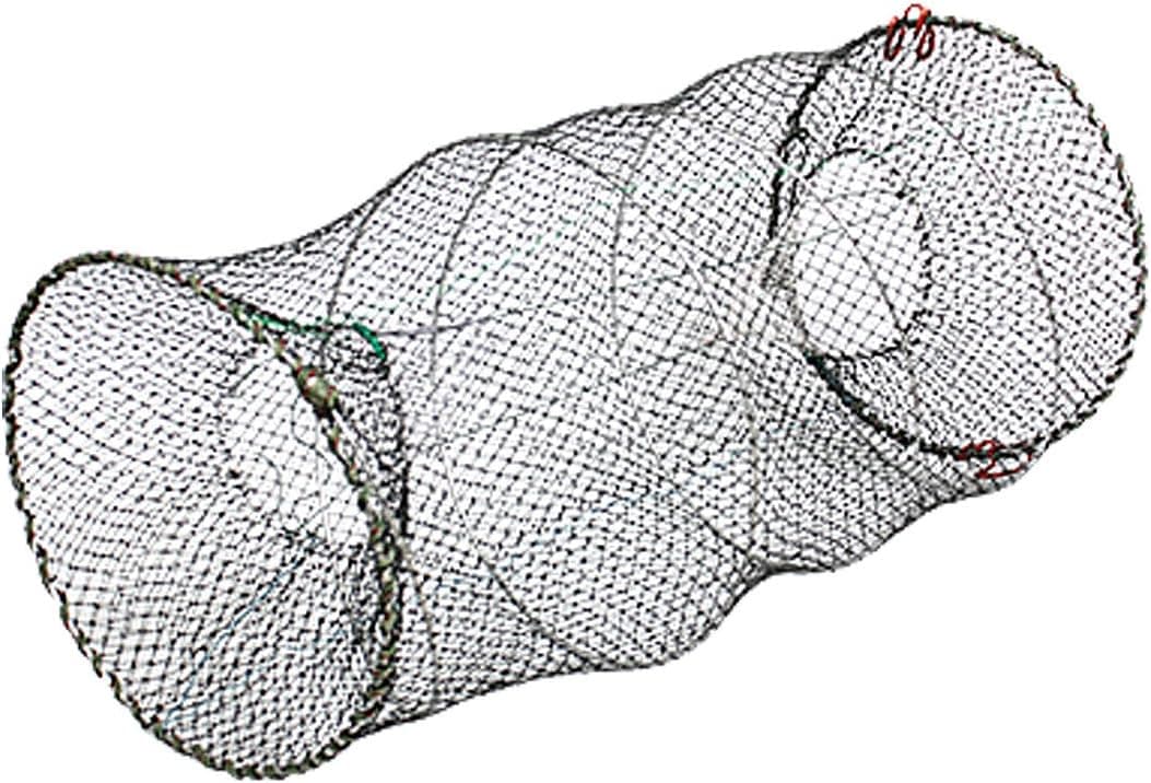 uxcell® Collapsible Style Lure Dual Entrance Nylon Fishing Net