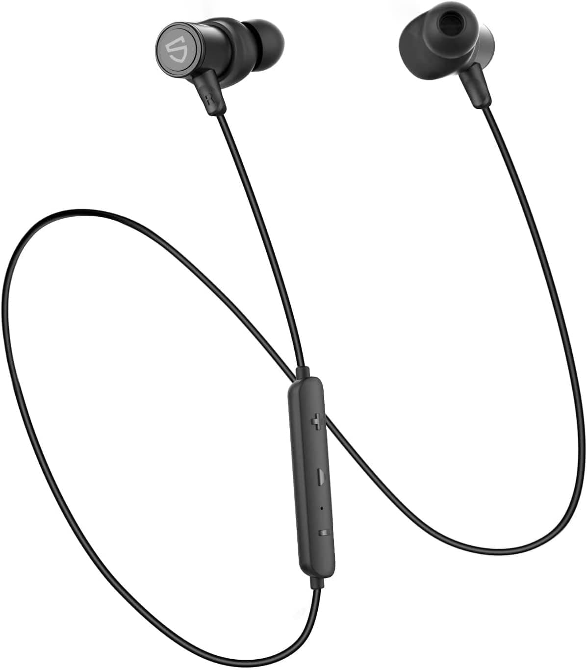 SoundPEATS Q30 HD Bluetooth Headphones in-Ear Stereo Wireless 5.0 Magnetic Earphones IPX6 Sweatproof Earbuds with Mic for Sports, Immersive Bass, 10mm Drivers, aptX-HD, 13 Hours Playtime