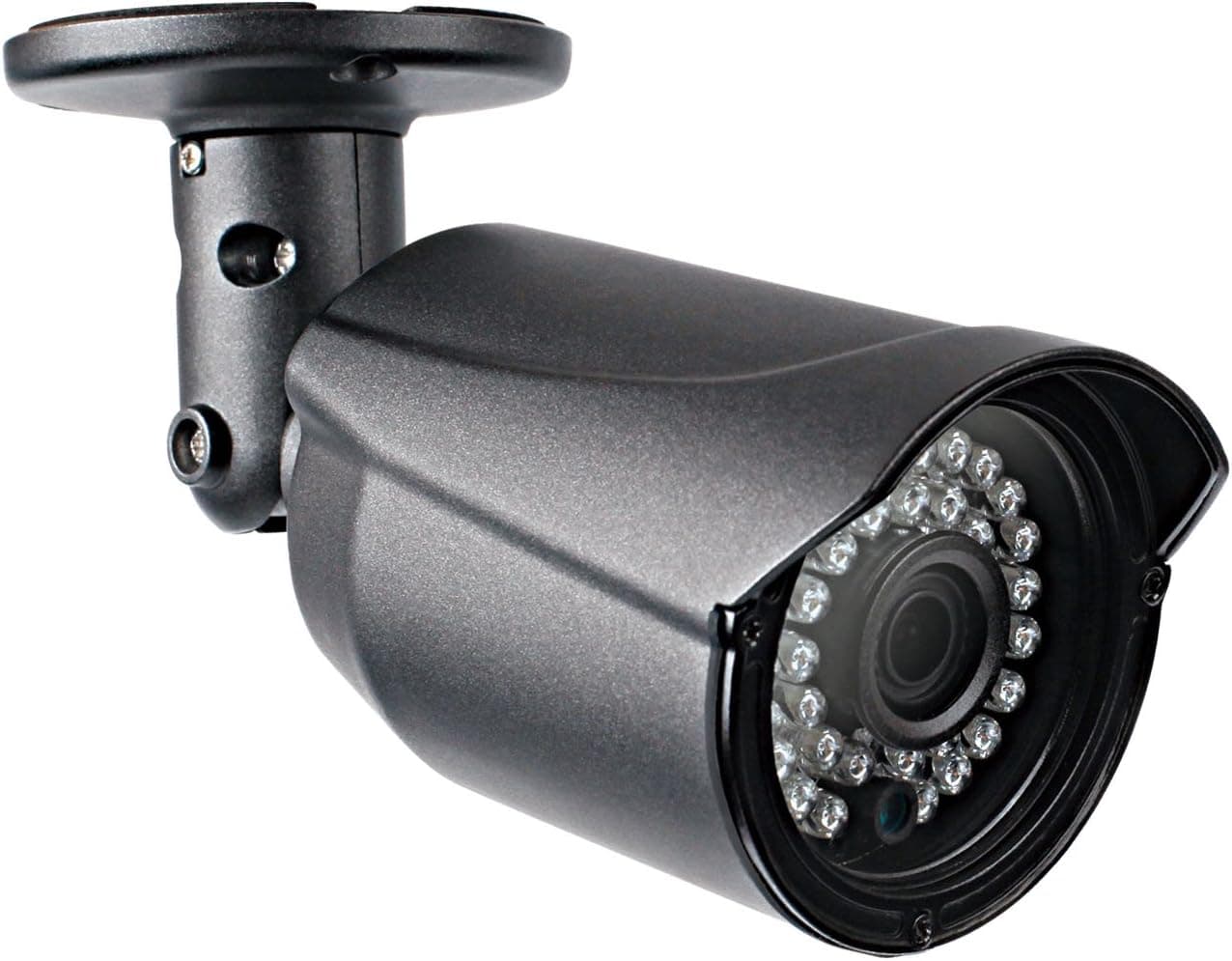 NYXCAM 4MP Wired Bullet Security Camera, 4 Megapixel CCTV Camera for AHD DVR Surveillance System with 36 IR Cut LEDs for Night Vision 100ft, Metal IP66 Weatherproof
