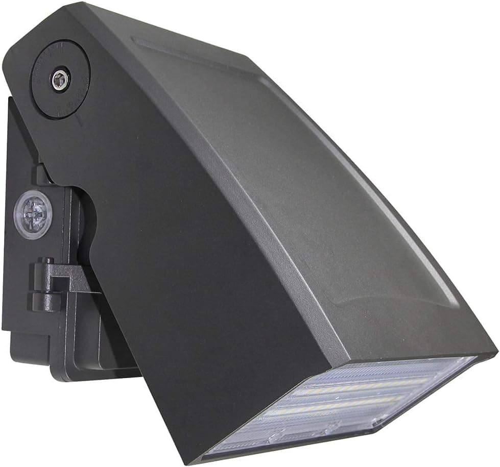 kadision 30W LED Wall Pack Light with Dusk-to-Dawn Photocell, 0-90° Adjustable Head Full Cutoff Waterproof Outdoor Lighting Fixture, 3600lm 5000K Daylight 100-277V ETL Listed