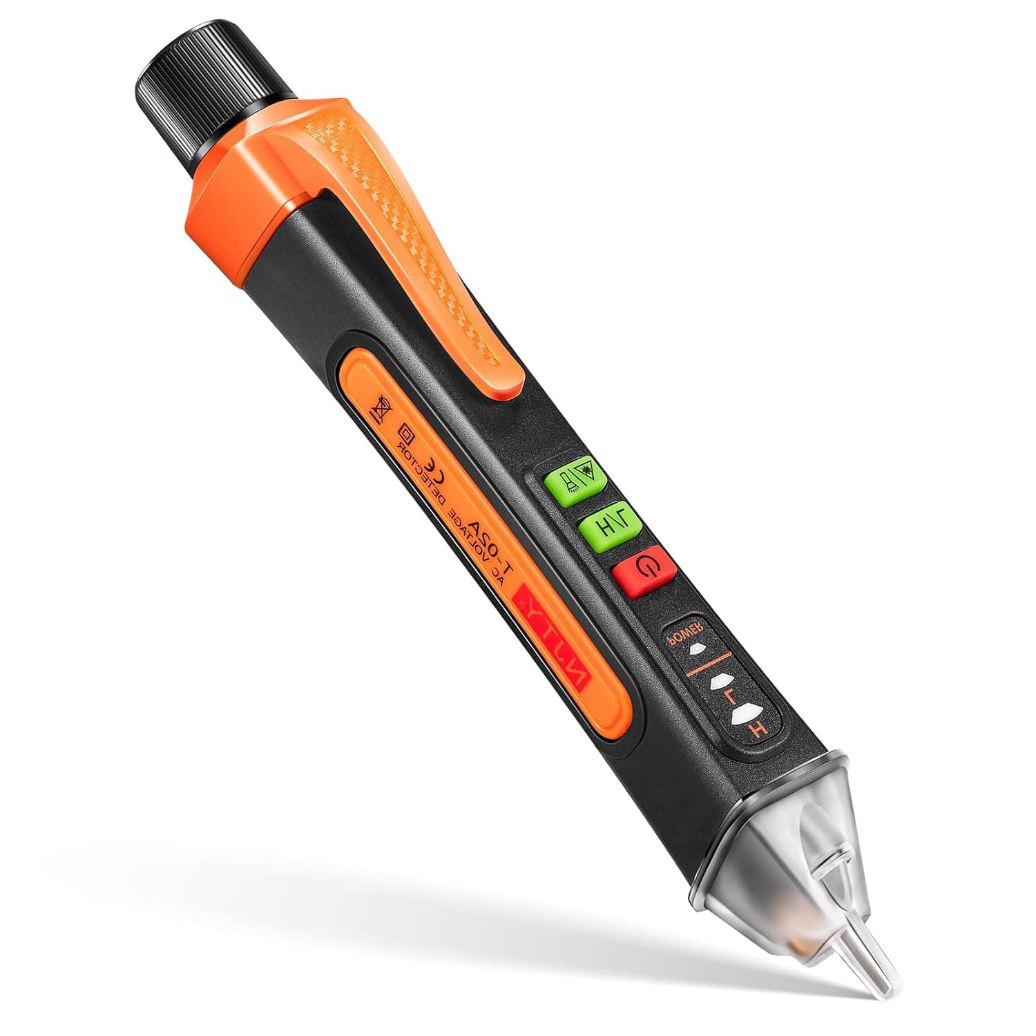 Paddsun Non-Contact Voltage Tester Pen, Dual Range AC Voltage Tester 12V/48V-1000V, Measure AC Circuit Tester, LED Flashlight, Buzzer Alarm for Live/Null Wire Tester Judgment, Wire Breakpoint Finder