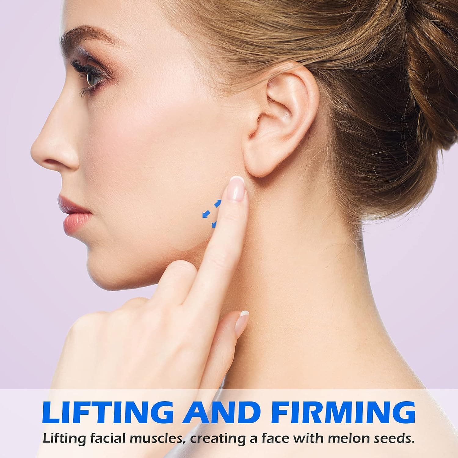 Face Lift Tape, 40Pcs Instant Face Lifting Stickers, Ultra-thin Invisible Waterproof & High Elasticity for Instant Face, Neck Lift and Reduce Double Chin.