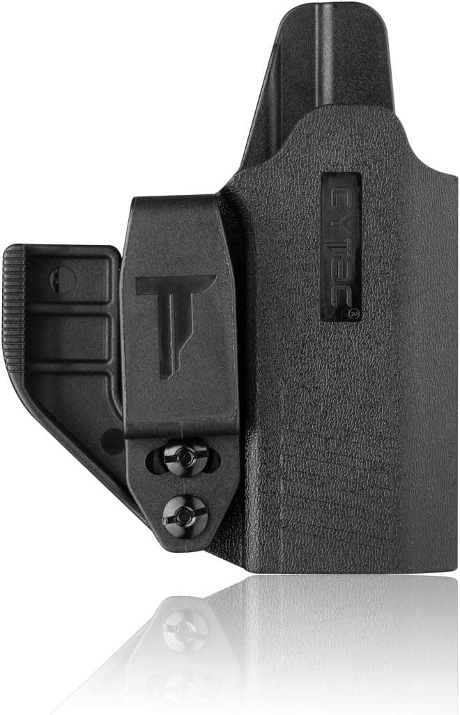Ambidextrous IWB Holster for Sig Sauer P365 Micro-Compact Size 9mm / Sig P365 XL / Sig P365 SAS - Polymer Belt Clip W/Claw Kit(Tuckable) | Adjustable Cant | Inside Waistband | Right Hand & Left Hand
