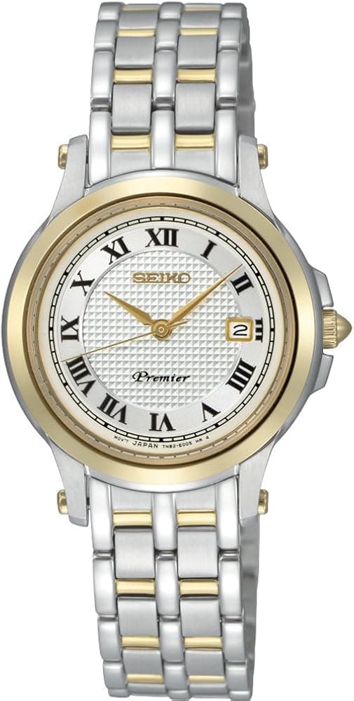 Seiko Women's SXDE02 White Dial Watch