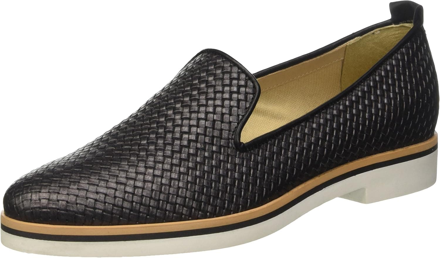 Geox Women's W JANALEE 7 Black Flat
