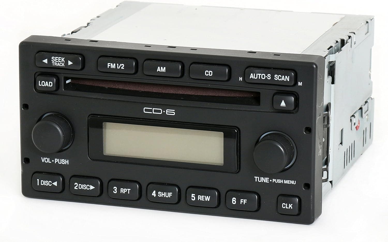 1 Factory Radio 638-01830-NOA AM/FM Radio 6 Disc CD Player AM/FM/CD Remanufactured Black OE Part Number: 5L8T-18C815-EC AM/FM Radio 6 Disc CD Player