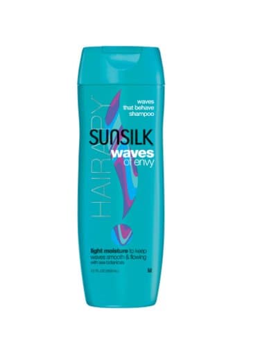 Sunsilk Waves Of Envy Shampoo , 12-Ounce Bottle (Pack of 6)