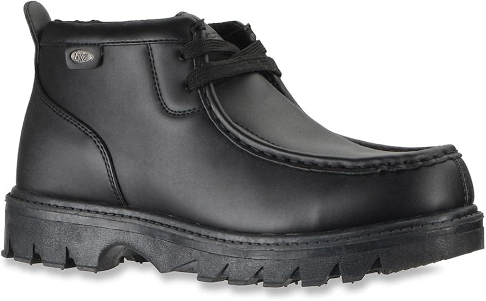 Lugz Men's Walker Boot,Black Perma Hide,US 13 D