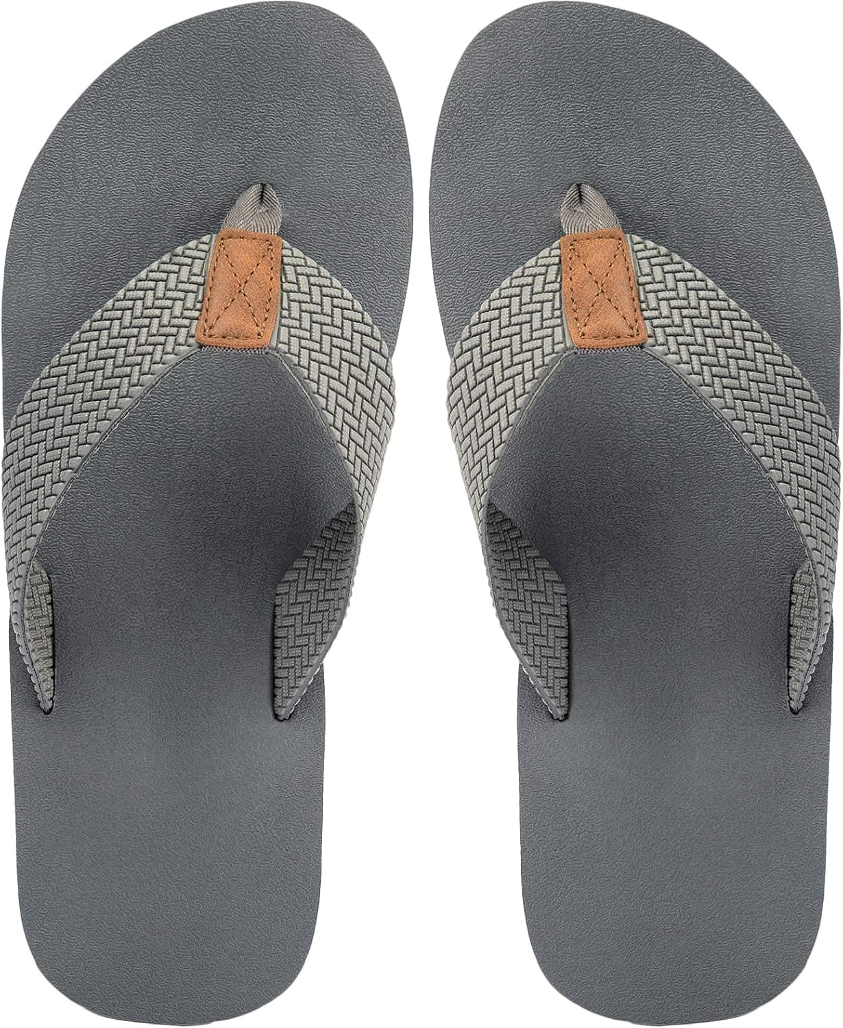 MAIITRIP Men's Soft Comfort Flip Flops(Size:7-15)