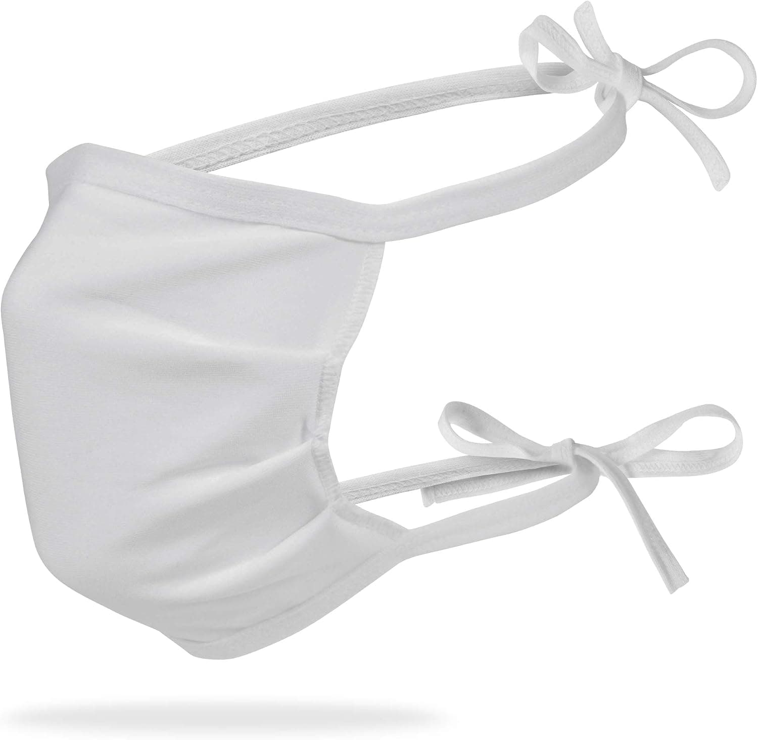Gildan Adult Reusable 3-Layer Tie-On Face Mask (48 Pack)
