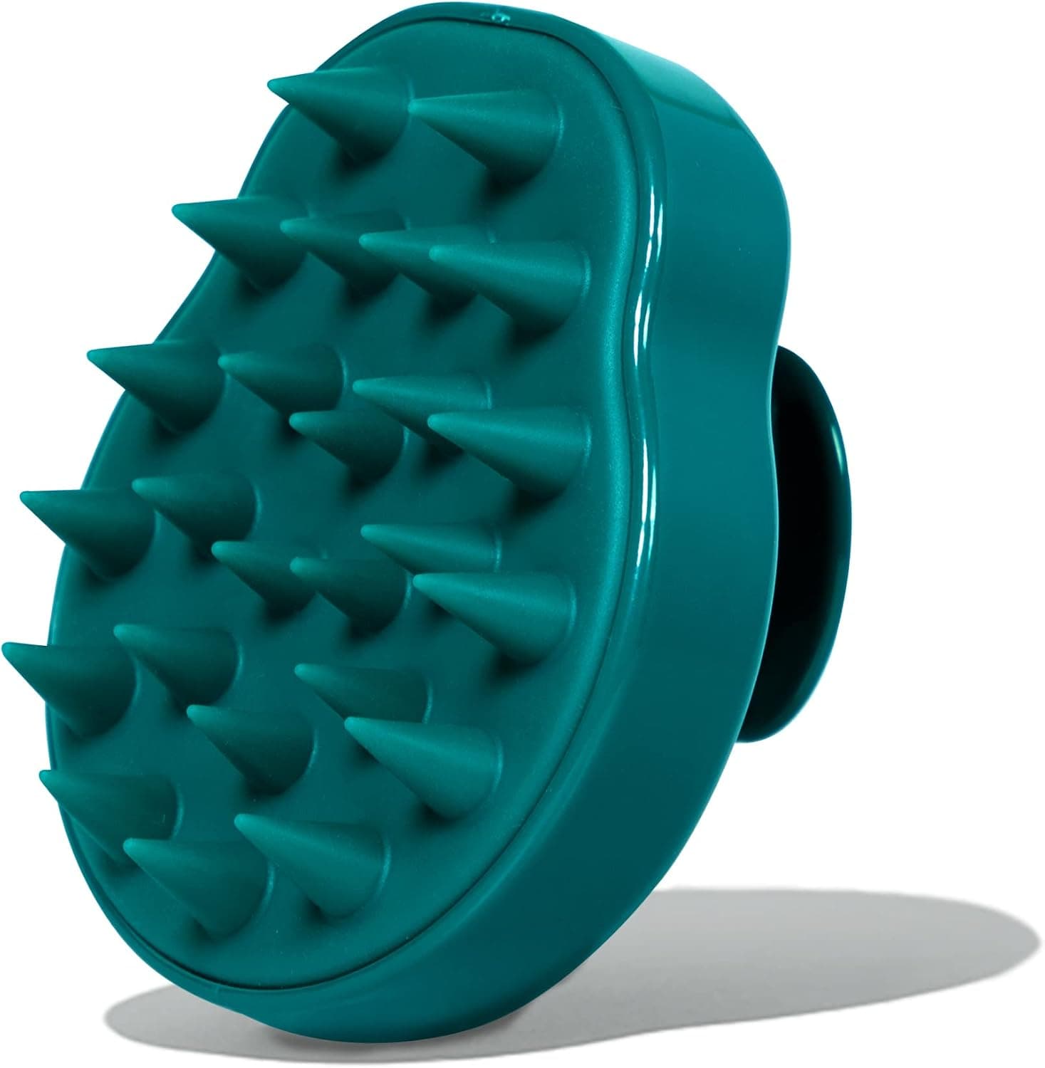 Coco & Eve Shampoo Brush. Gentle Massage Brush with Soft Bristles to Exfoliate Scalp, Remove Dead Skin, Dandruff and Boost Circulation for Hair Growth.