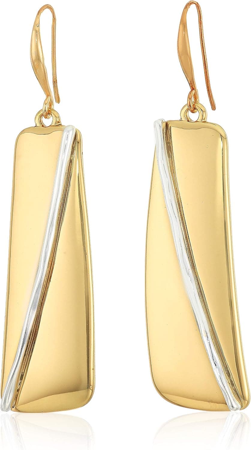Robert Lee Morris Soho Women's Geometric Drop Earrings, Two-Tone, One Size