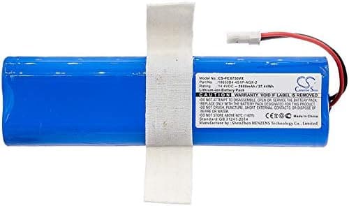 KML Battery for Ilife V3s Pro V5s Pro V50 V8s X750 18650B4-4S1P-AGX-2