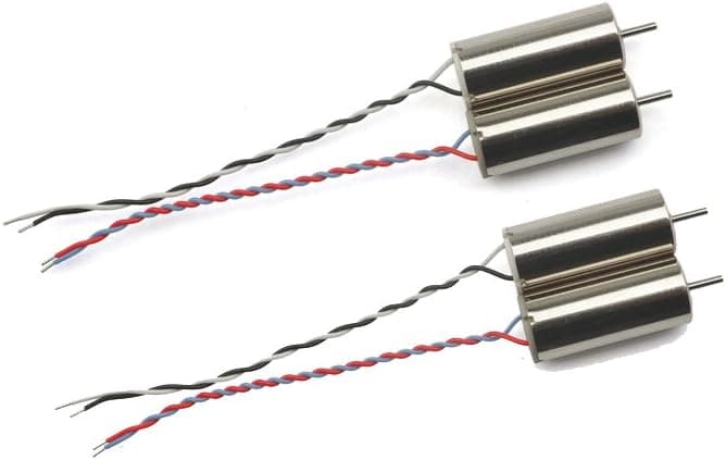 QWinOut 2Pairs CW+CCW 2S 7.4V 8520 Upgraded 8.5x20mm Mini Coreless Motor Set for DIY Tiny QX90 95 LT105 Micro Indoor Race Quadcopter Brush