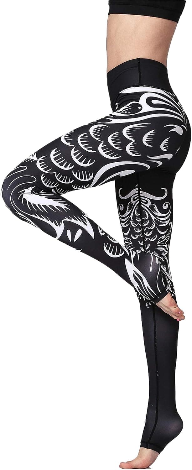 ANING VISSAY Women's High Waisted Yoga Cycling Running Pants,Workout Leggings Pantas