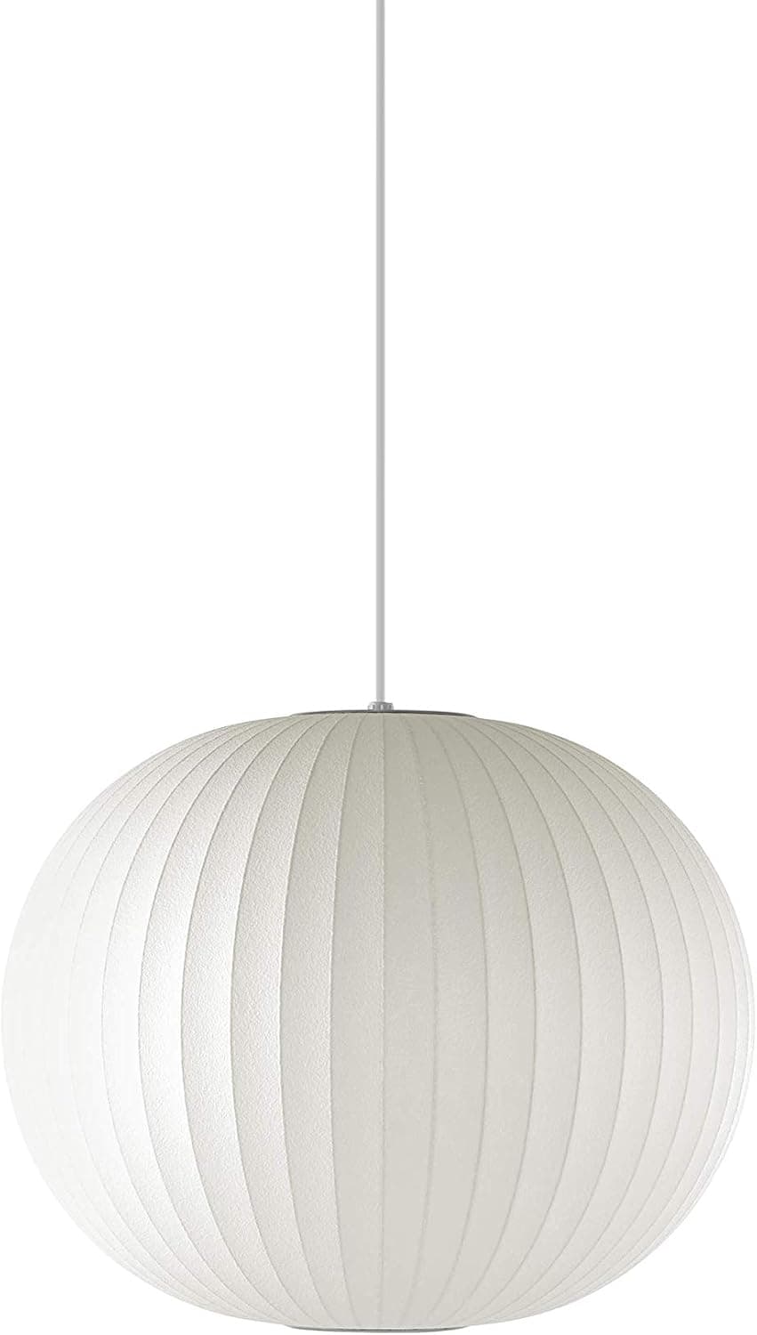 Herman Miller H761 Nelson Ball Pendant Bubble Lamp, Medium, White