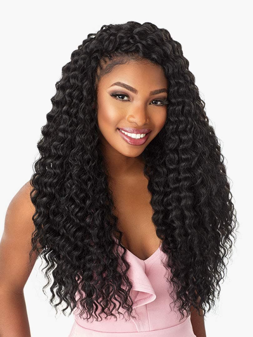 MULTI PACK DEALS! Sensationnel Synthetic Hair Crochet Braids Lulutress Deep Twist 18" (6-PACK, T1B/27)