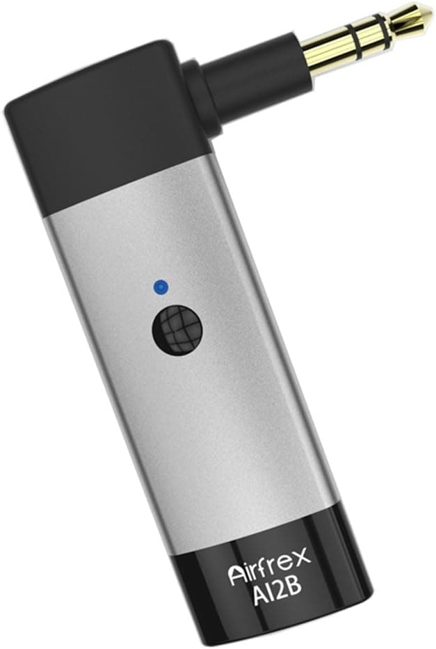 Airfrex Wireless Bluetooth Receiver Adapter for Beats Studio 2 / Solo 2 / Pro/Executive/Mixr Headphones and Car Audio and Home Stereo, Beats Headphone Replacement Cord Cable Adapter