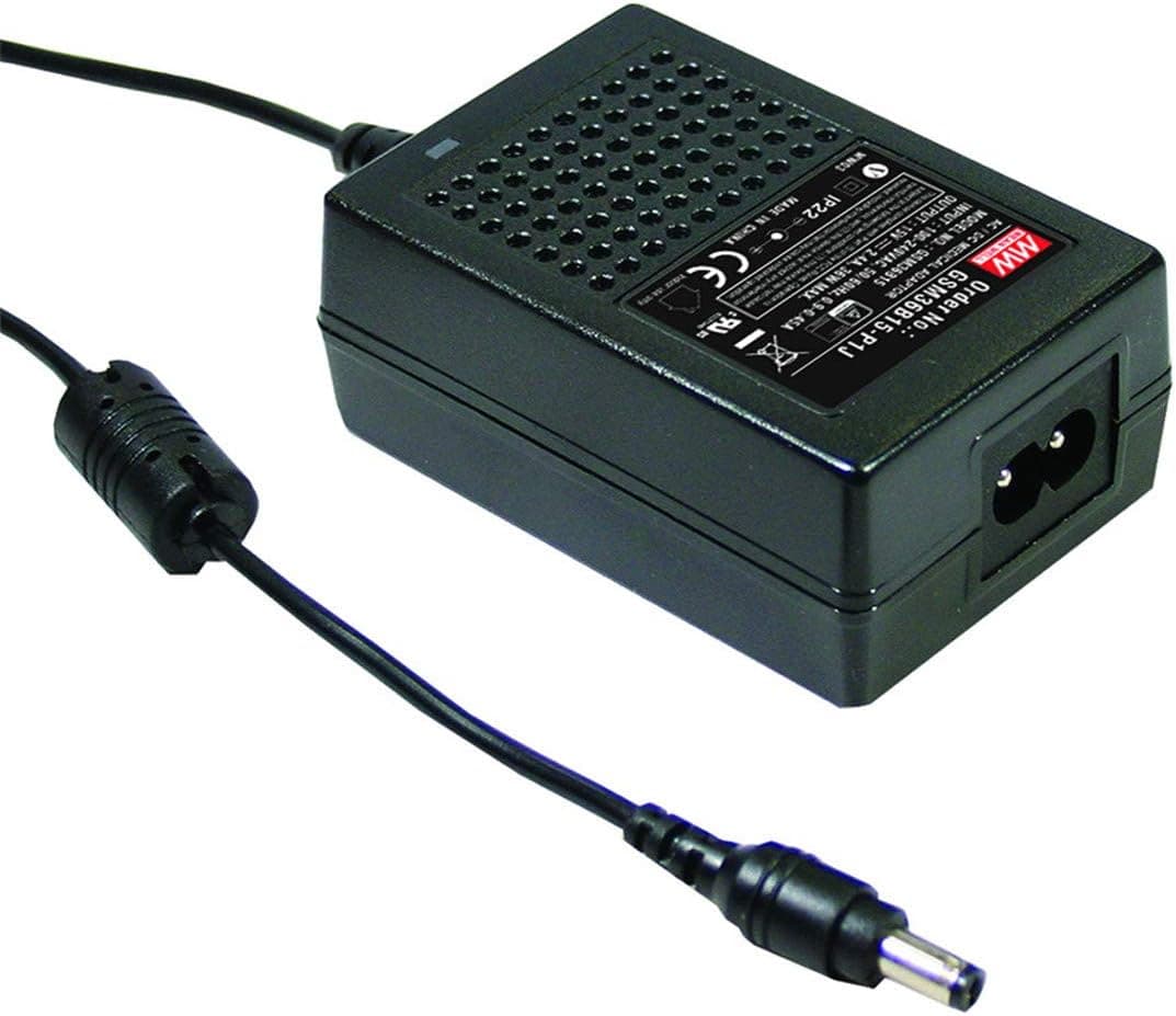 MEAN WELL GSM36B12-P1J 12V 3A 36W AC-DC High Reliability Medical Adaptor