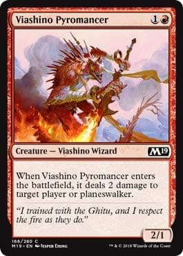 Magic: The Gathering - Viashino Pyromancer - Core Set 2019