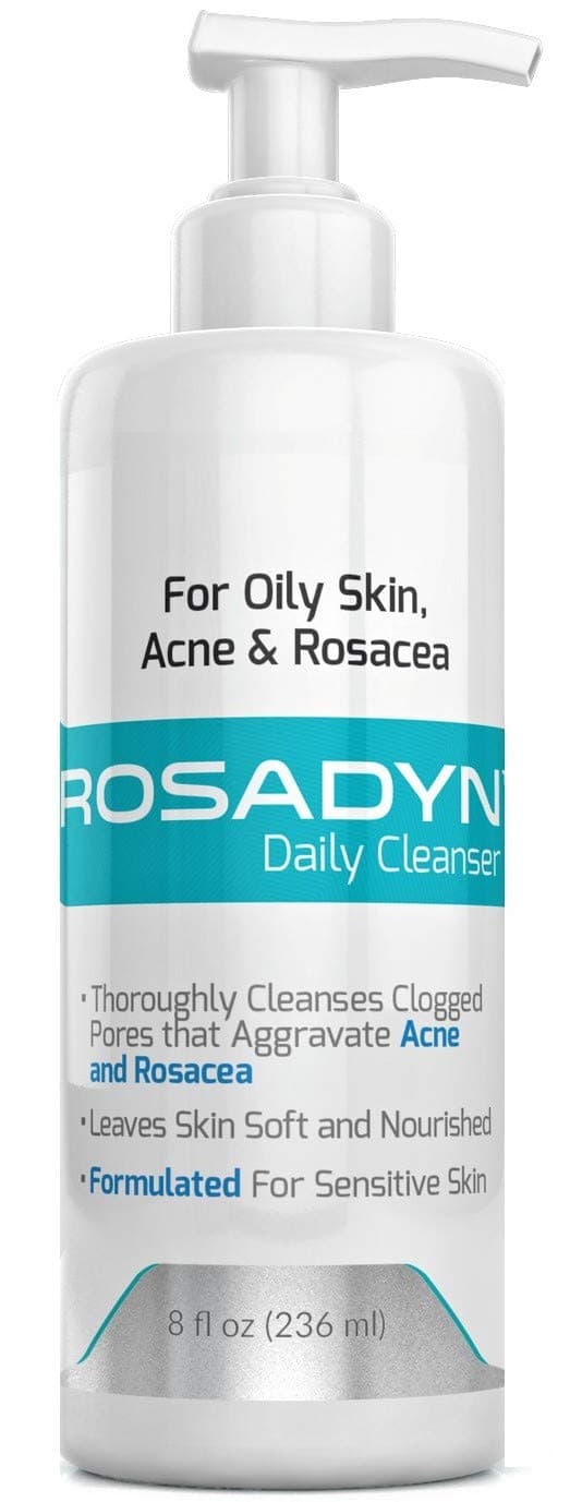 Rosadyn+ Gel Cleanser for Sensitive Skin, Acne, Rosacea and Breakouts |Formulated with Organic Honey