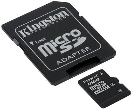 Kingston Professional MicroSDHC 16GB (16 Gigabyte) Card for Kodak EasyShare C310 Camera with Custom formatting and Standard SD Adapter. (SDHC Class 4 Certified)