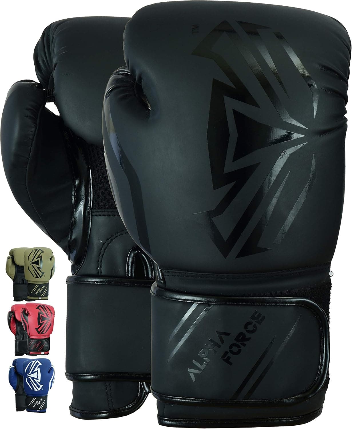 ALPHA FORCE Boxing Gloves for Men & Women, Boxing Training Gloves, Kickboxing Gloves, Sparring Gloves, Heavy Bag Gloves for Boxing, Kickboxing, Muay Thai, MMA
