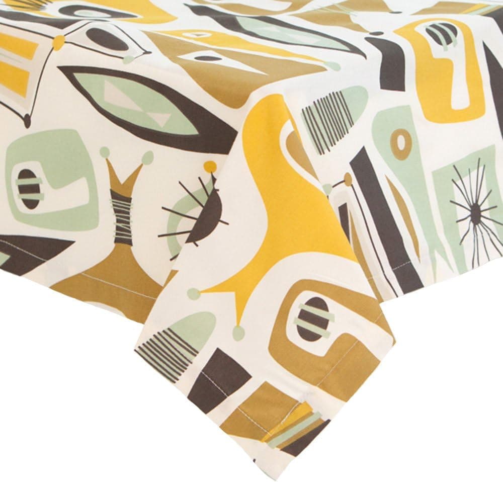 Atomic Dreams Table Cloth - 52 x 70 in