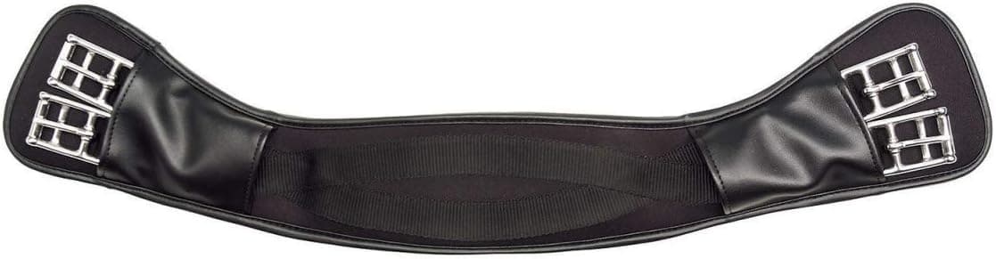 ‎Artist Unknown OVSELLERIE Gel Body Form Dressage Girth, Color: Black, Size: 30 (464189BLK-30)