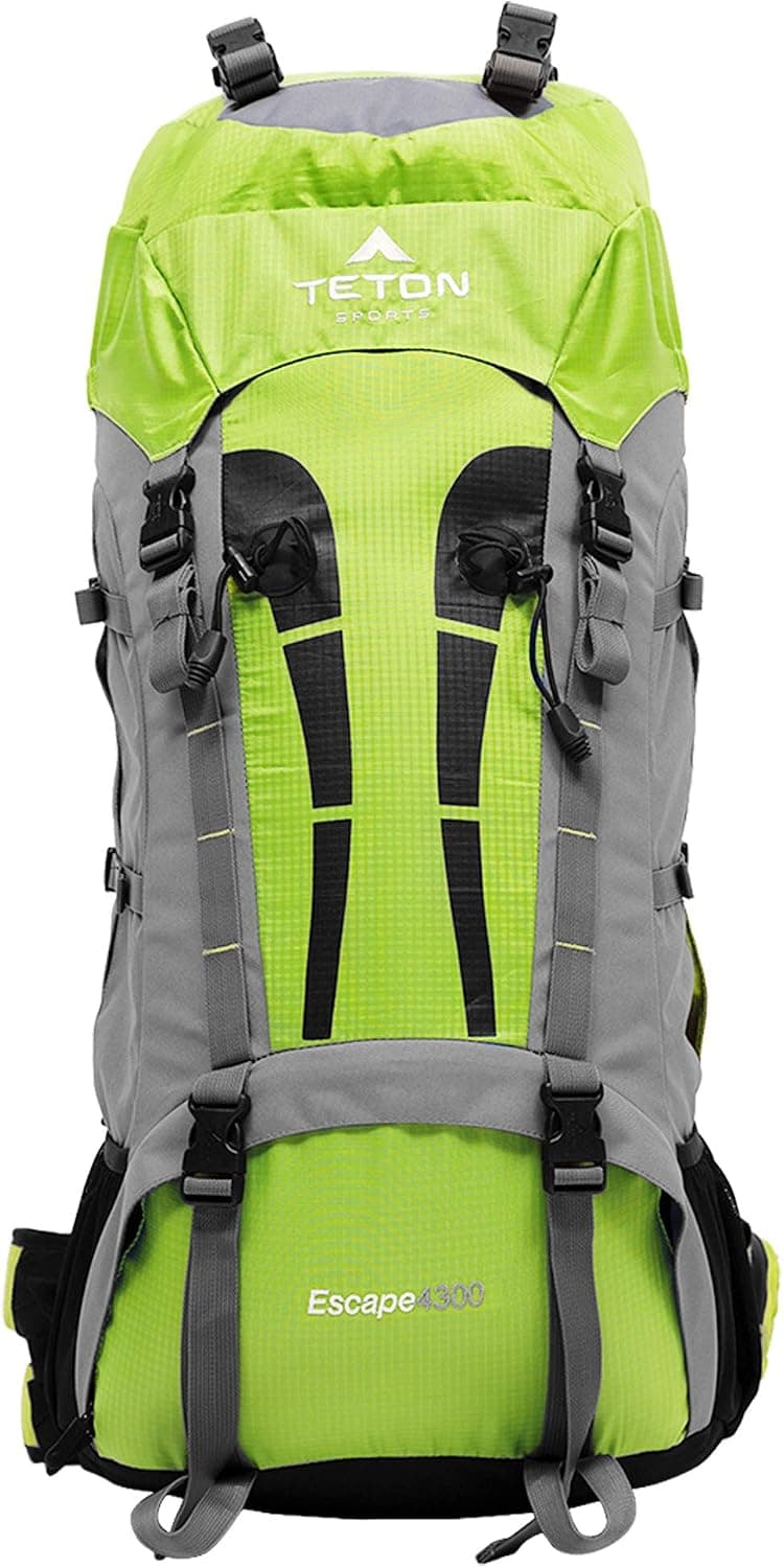 TETON Sports Ultralight Backpacks; Lightweight, Durable, Internal-Frame Backpack for Hiking, Backpacking, Travel and Camping; Not Your Basic Backpack