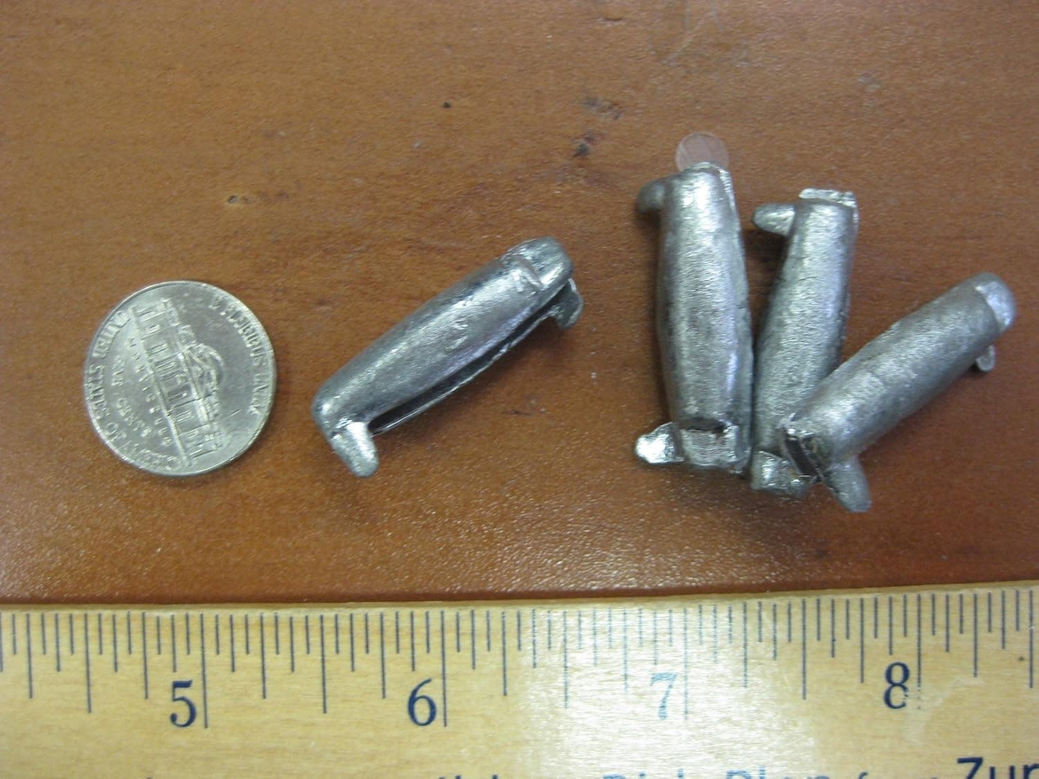 Pinch on Sinkers (1/2 Oz) 4pcs/pack(Lead Weight)